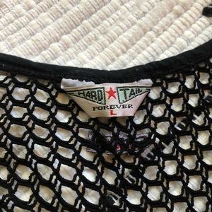 Hard Tail Tops - Black mesh tank top Hard Tail Tops - Black mesh tank top